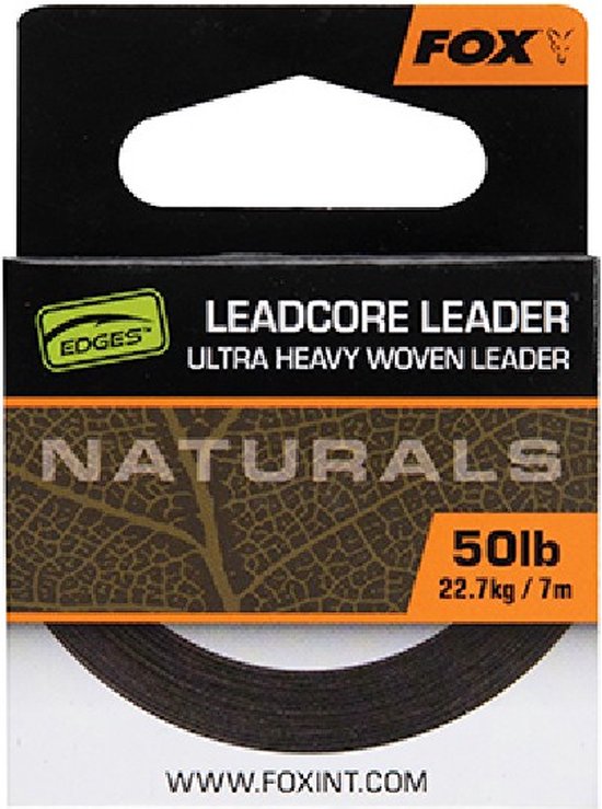 Fox Naturals Leadcore 7m 50 lb 22.7kg van Fox