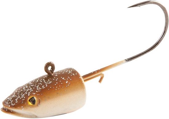 Fox Rage Eel Jig Heads Natural - 3 Stuks 21g / #3/0