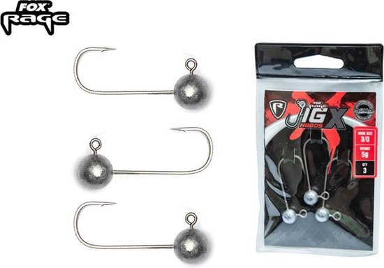 Fox Rage Jig Head X 4/0 - 5 gram van Fox Rage