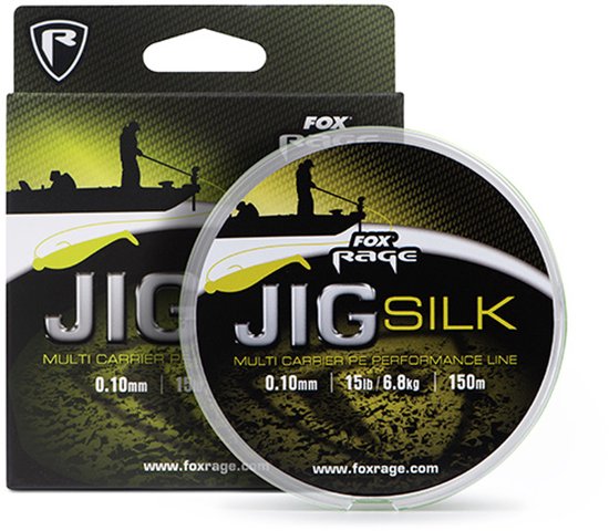 Fox Rage Jig Silk 150m - Maat : 0.17mm - 29lb