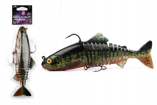 Fox Rage Jointed Replicant Pike UV 23cm Kunstaas van Merkloos