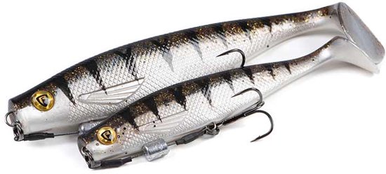 Fox Rage Loaded Pro Shads UV Glitter Perch 14cm van Fox