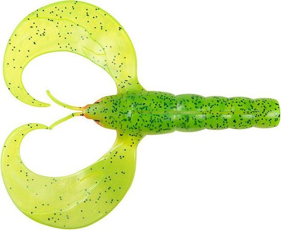 Fox Rage Mega Craw - UV Lemon Tiger - 20cm - Geel van Fox Rage