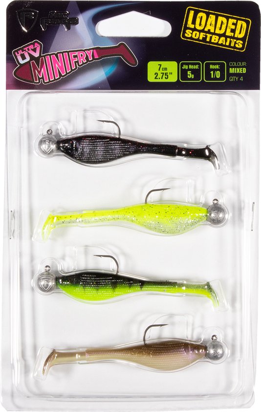 Fox Rage - Mini Fry Mixed UV CP Loaded - 7,0cm - Fox Rage