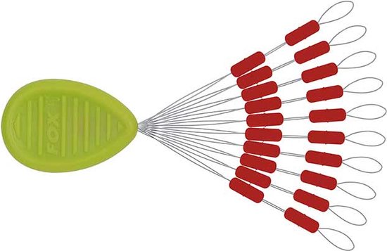 Fox Rage Predator Float Stops Red van Fox