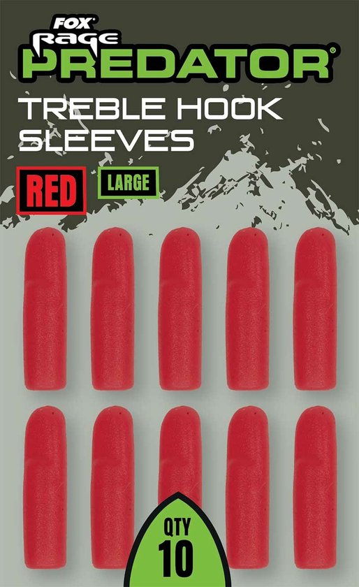 Fox Rage Predator Treble Hook Sleeves van Fox Rage