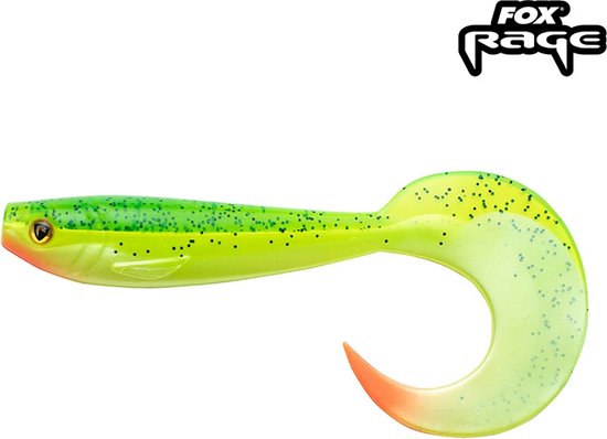 Fox Rage Pro Grub - 16 cm - lemontiger UV van Fox Rage