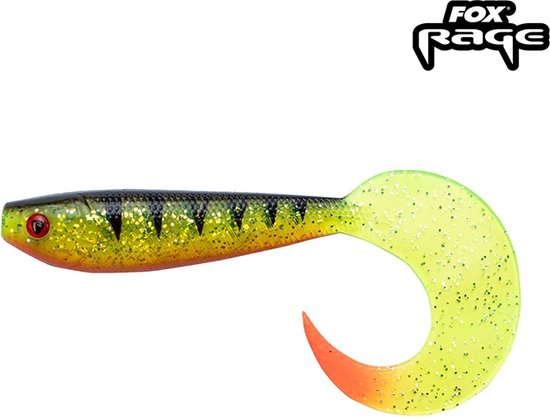 Fox Rage Pro Grub - 16 cm - perch UV van Fox Rage