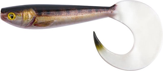 Fox Rage Pro Grub Natural 12cm - Kleur : UV Firetiger van Fox