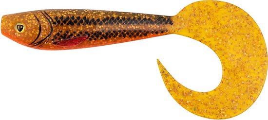 Fox Rage Pro Grub Ultra UV 10cm - Kleur : UV Goldie van Fox