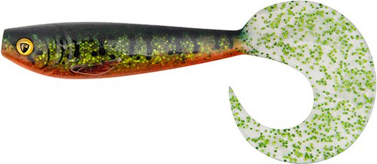 Fox Rage Pro Grub Ultra UV 10cm - Kleur : UV Lemon Tiger van Fox