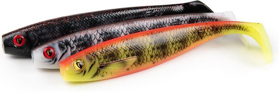 Fox Rage Pro Shad Ultra UV 10cm - Kleur : Zebra van Fox Rage