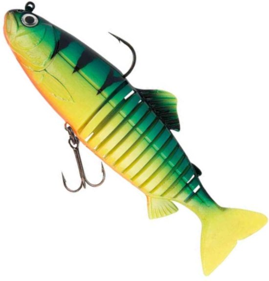 Fox Rage Replicant Jointed UV 15cm - 60g - Kleur : UV Firetiger van Fox Rage