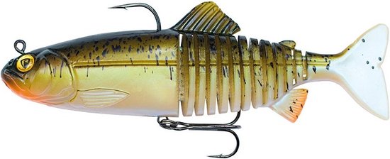 Fox Rage Replicant Jointed UV 15cm - 60g - Kleur : UV Silver Ghost van Fox Rage