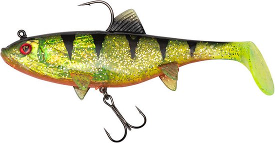 Fox Rage Replicant Wobble 14cm 55g - Kleur : UV Bright Perch van Fox