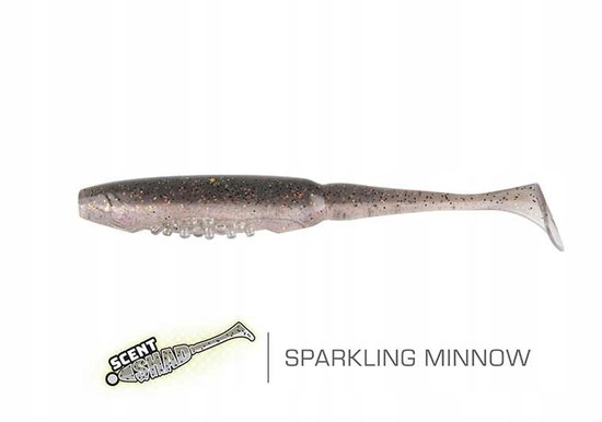 Fox Rage Scent Shad 9cm Electric Flash Gumvis - Zalm