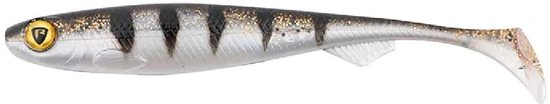 Fox Rage Slick Shad UV Glitter Perch 13cm van Merkloos