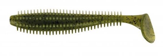 Fox Rage Spikey Shad Green Pumpkin 12cm Green Pumpkin