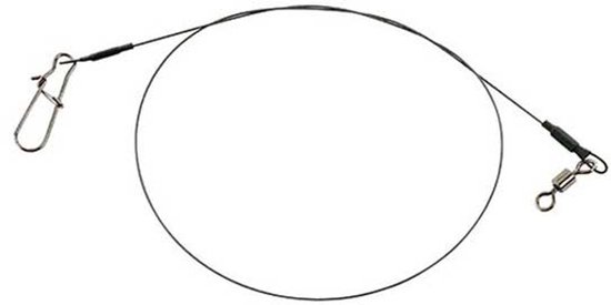 Fox Rage Strike Point 7 Strand Titanium Leader van Merkloos