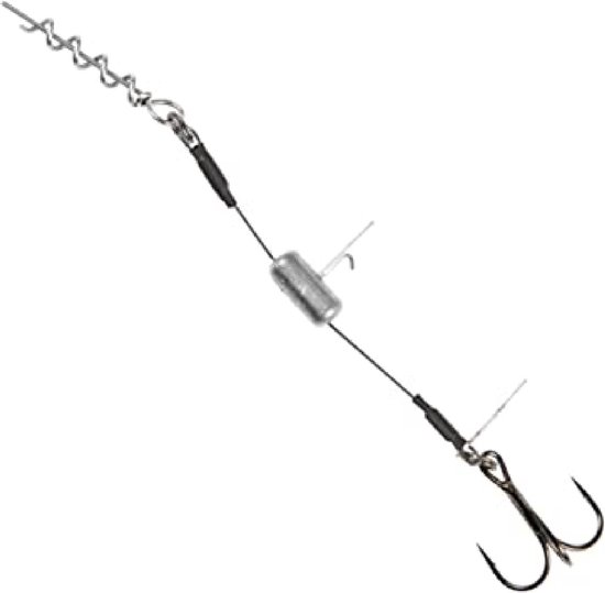 Fox Rage Ti Pro Harness - Single - 25-30cm - Haakmaat 2 - 10g - Onderlijn van Fox Rage