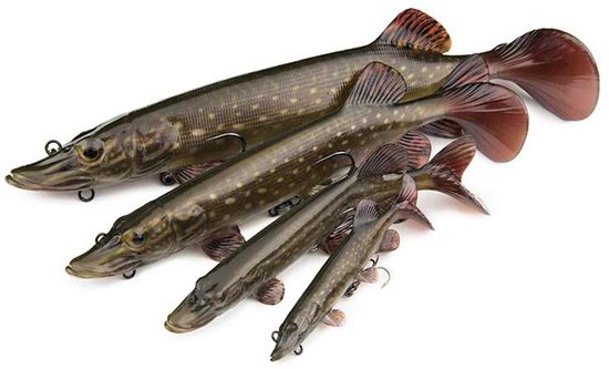 Fox Rage Ultra-Realistic Pike Replicant 10cm van Merkloos