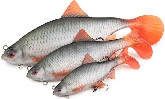 Fox Rage Ultra Realistic Roach Replicant - Maat : 14cm - 45g van Fox Rage