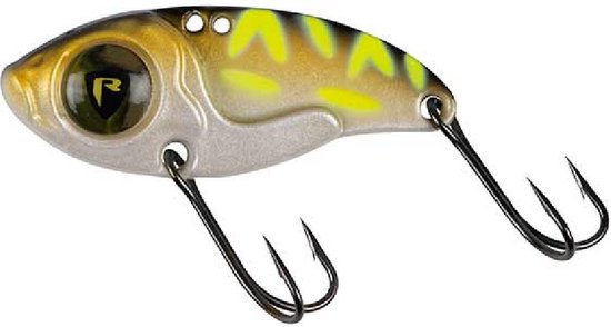 Fox Rage Ultra UV Big Eye Blade 8gr 4cm - Maat : Black & Gold van Merkloos