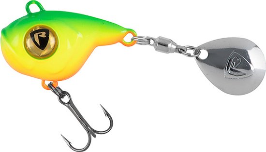 Fox Rage Ultra UV Big Eye Spin 8gr 5cm - Kleur : Firetiger van Merkloos
