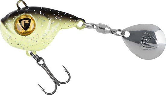Fox Rage Ultra UV Big Eye Spin 8gr 5cm - Kleur : UV Bleak van Merkloos