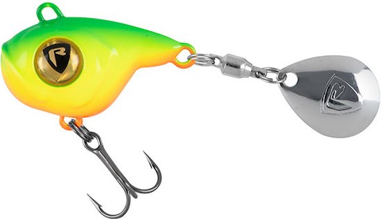 Fox Rage Ultra UV Big Eye Spin Tail 14g 6cm - Kleur : Bleak van Merkloos