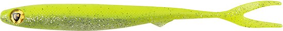 Fox Rage Ultra UV Slick Finesse 20cm - Kleur : Blue Back Chartreuse van Fox