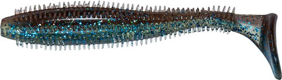 Fox Rage Ultra UV Spikey Shad 12cm - Kleur : Blue Guts van Fox