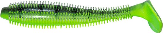 Fox Rage Ultra UV Spikey Shad 12cm - Kleur : Firetiger van Fox Rage