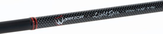 Fox Rage Warrior Light Spinning Hengel Zwart 2.10 m / 5-15 g van Fox Rage