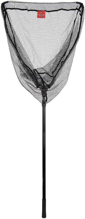 Fox Rage Warrior Net Rubber Mesh 70cm, 2.4m Steel - Schepnet van Fox Rage