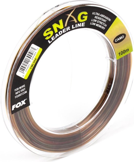 Fox Snag Leader | 0.45mm | Camo van Fox