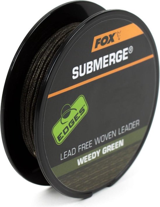Fox Submerge Lead Free Leader | Green | 30lb van Fox
