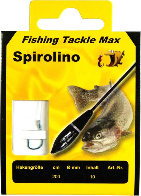 FTM trout hook Sbirolino size 6 0,18mm 200cm 8210618 trout hooks - ShopVlot