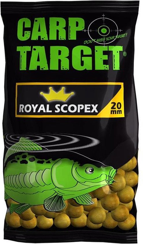 Fun Fishing Boilies Carp Target 20mm (2.5 kilo) - Smaak : Royal Banana