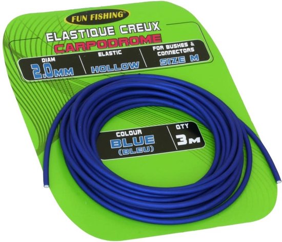 Fun Fishing - Holle elastiek Elastique creux 3m - Fun Fishing