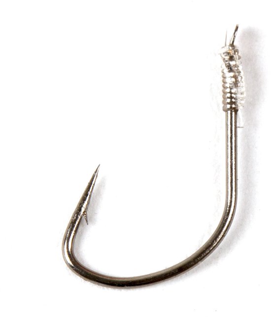 Gamakatsu 1810B Bream Feeder - 75cm - Haakmaat 14 - 10 stuks - Zwart