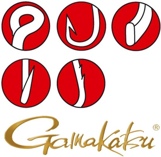 Gamakatsu 3113R Rood 6 van Gamakatsu