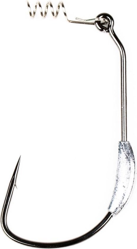 Gamakatsu EWG Weighted Superline Spring-Lock | Maat 6/0 | 4 stuks van Gamakatsu