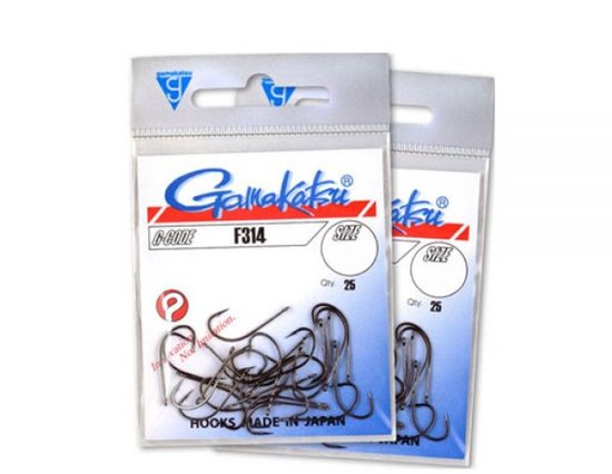 Gamakatsu F314 Haken #14 van Merkloos