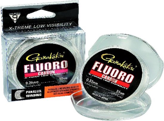 Gamakatsu G-Line Fluorocarbon - 0.35 mm - 7.7 kg van Gamakatsu