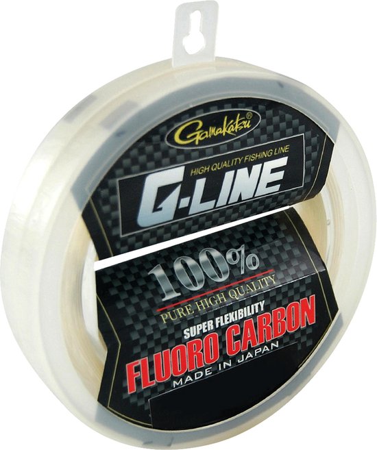 Gamakatsu G-Line FluoroCarbon - Fluorocarbon - 0.8 mm - Transparant