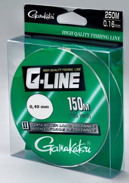 Gamakatsu G-Line Topcaster Vislijn 0,40 mm / 150m van Gamakatsu