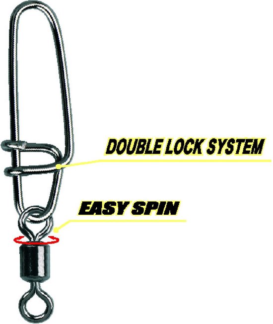 Gamakatsu Hyper S-Snap X H-Swivel Size 2 32kg van Gamakatsu