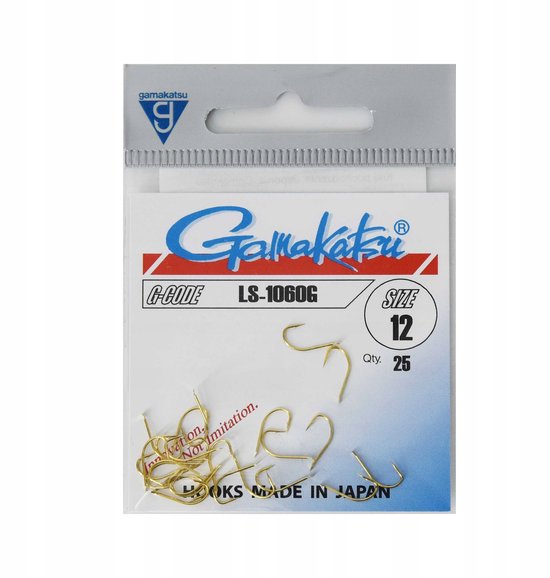 Gamakatsu LS-1060G Haken Maat 12 - 25 st