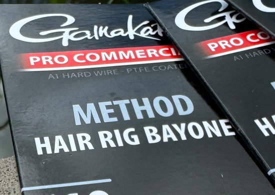 Gamakatsu Method Hair Rig Bayonet Barbless H10 0.21mm 10cm van Merkloos